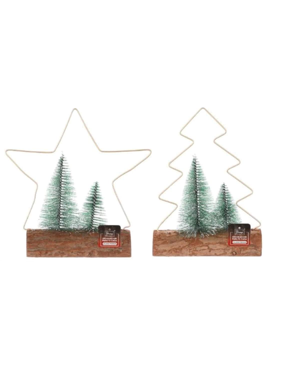 Set De 2 Decoraciones De Navidad Para El Hogar Elegante 2