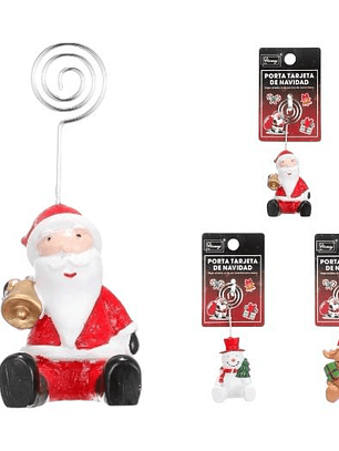 Pack De 3 Soportes De Tarjetas De Navidad, Modelos Variados