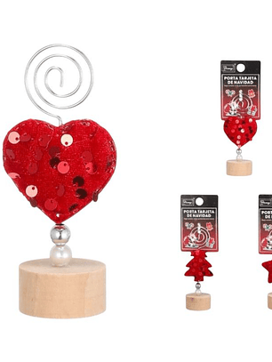 Pack De 4 Soportes Para Tarjetas De Navidad