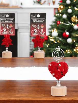 Pack De 4 Soportes Para Tarjetas De Navidad
