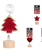 Pack De 4 Soportes Para Tarjetas De Navidad - Miniatura 1