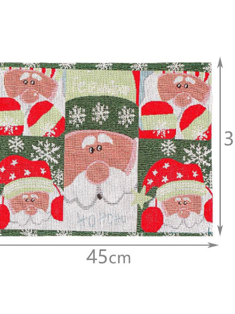 Pack 2 Individuales De Mesa Decoración  para el Hogar 45x30cm 3