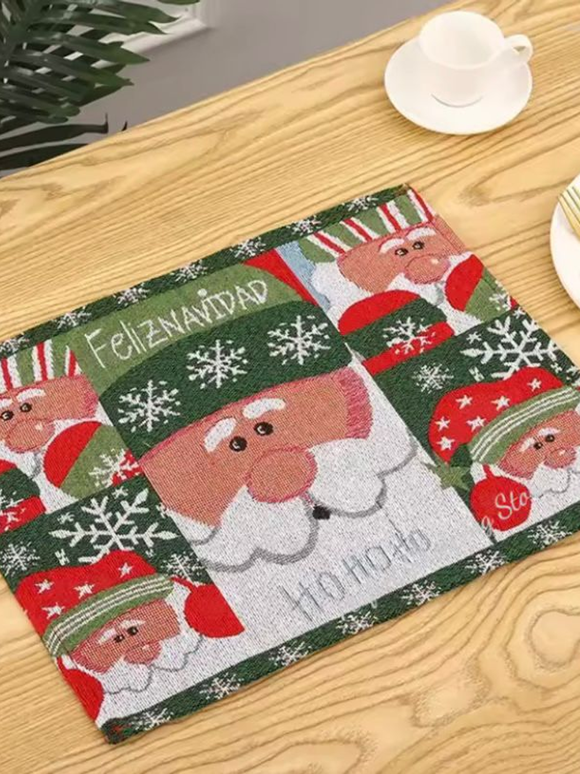 Pack 2 Individuales De Mesa Decoración  para el Hogar 45x30cm 2