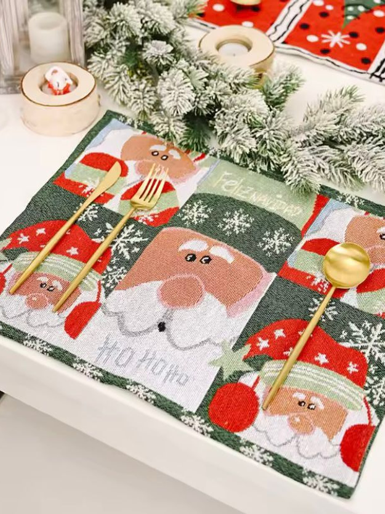 Pack 2 Individuales De Mesa Decoración  para el Hogar 45x30cm 4