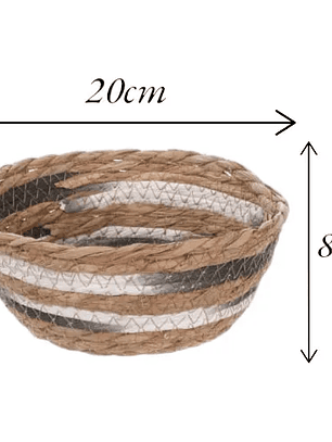 Cesto De Fibra Natural