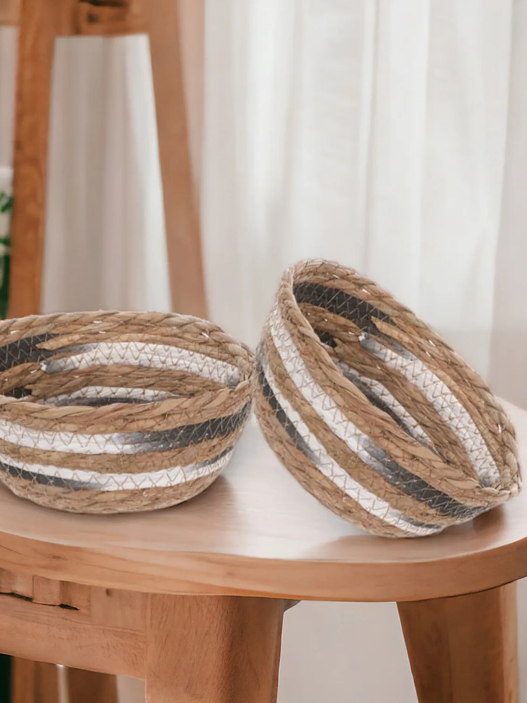 Cesto De Fibra Natural 4