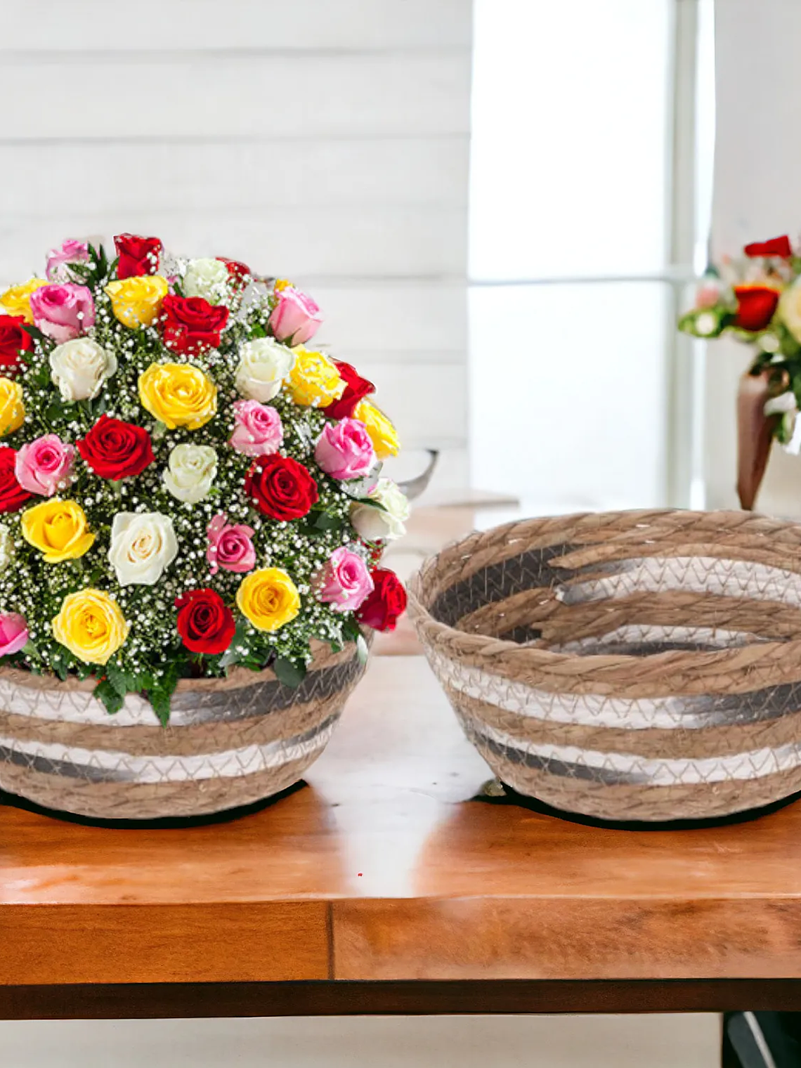 Cesto De Fibra Natural 7