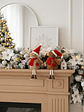 Set De 2 Muñecos De Navidad Decorativos Para El Hogar 18x5cm - Miniatura 4