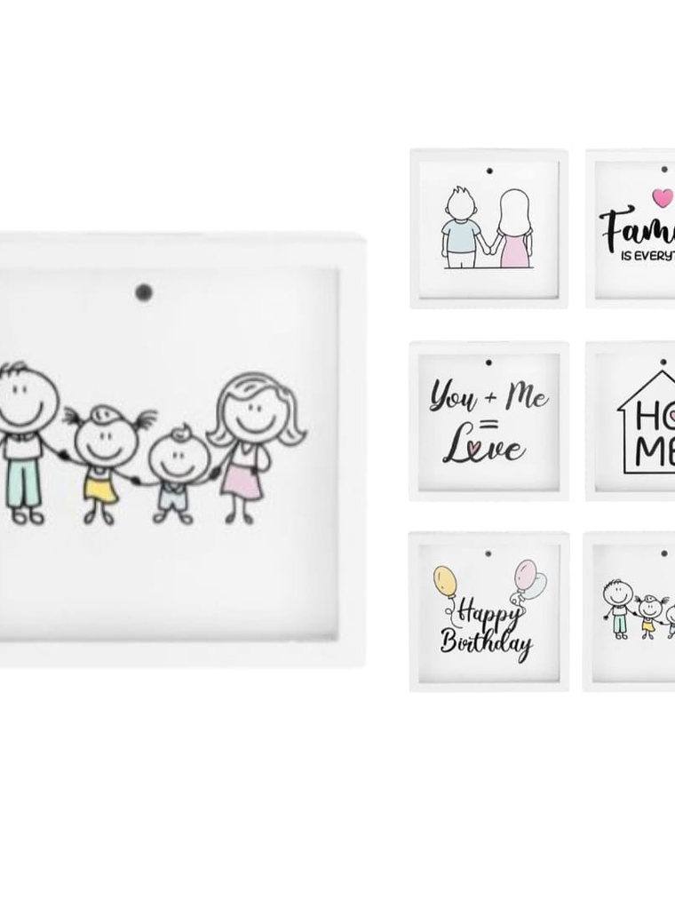 Alcancía Decorativa Homey Para Ahorro,diseño Cuadro 3