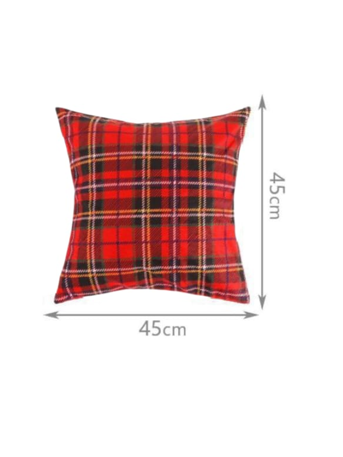 Fundas De Cojin, Diseño Navidad Pack 4 Variados 4