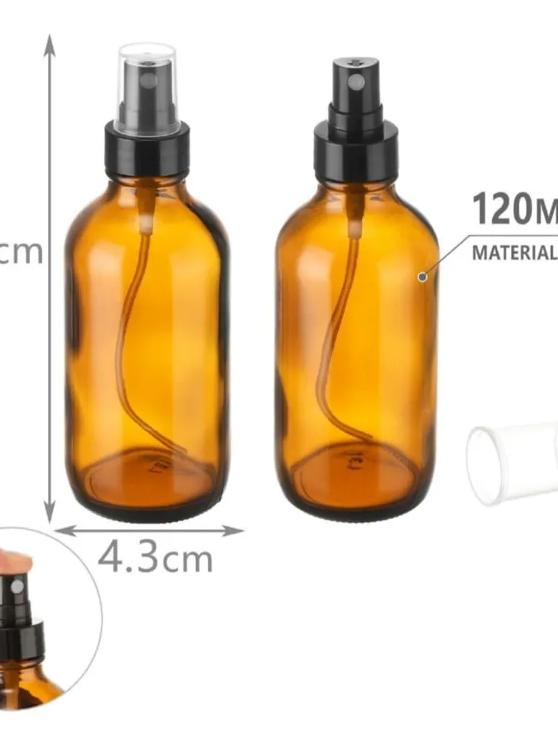 Atomizador De Vidrio, Pack De 6 Unidades, 120ml 2