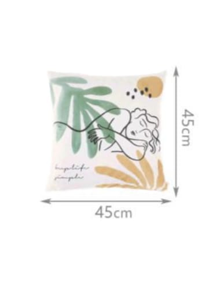 Super Promo De 2 Fundas De Cojín Decorativas 45x45cm 2