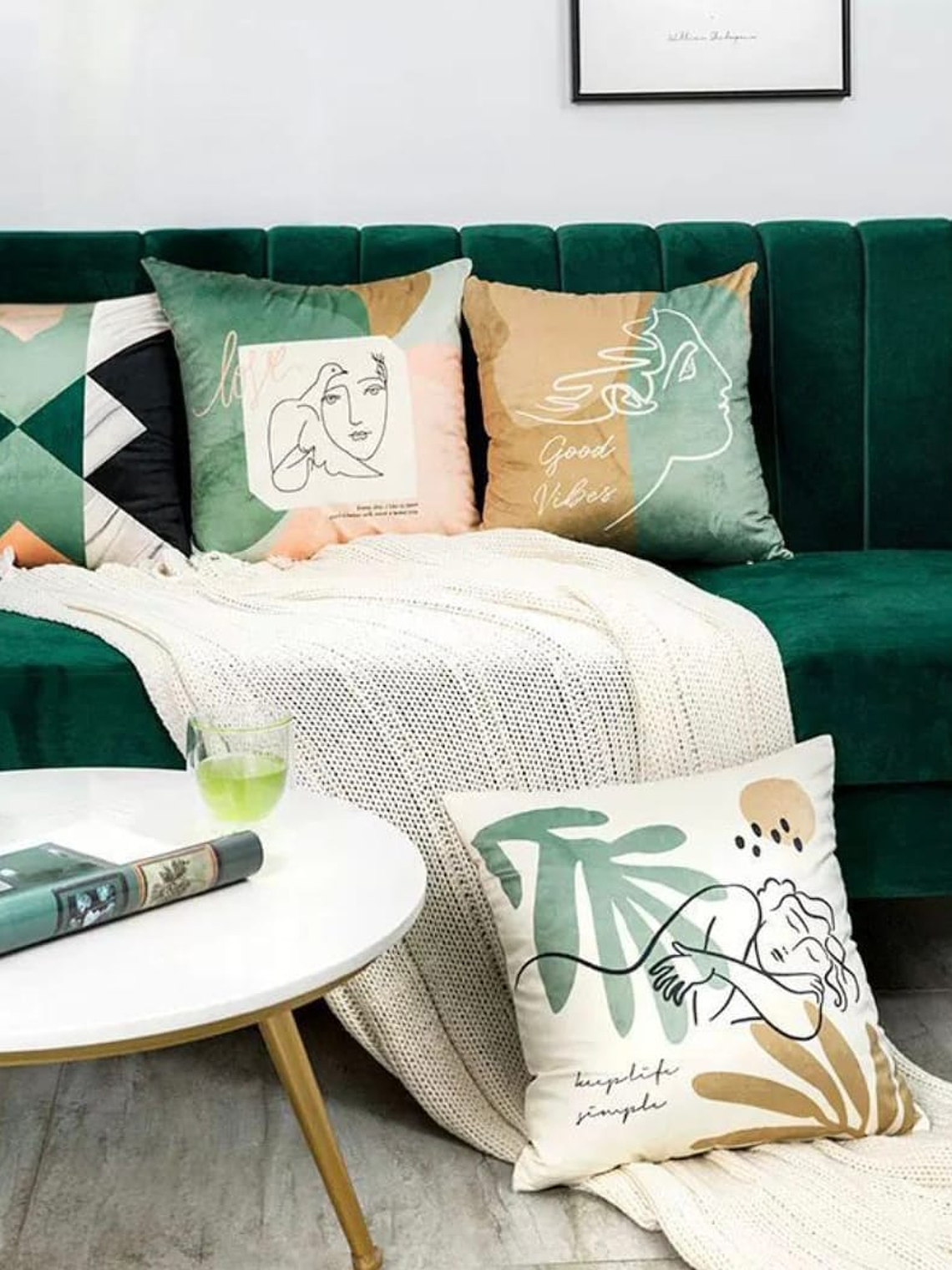 Super Promo De 2 Fundas De Cojín Decorativas 45x45cm 1