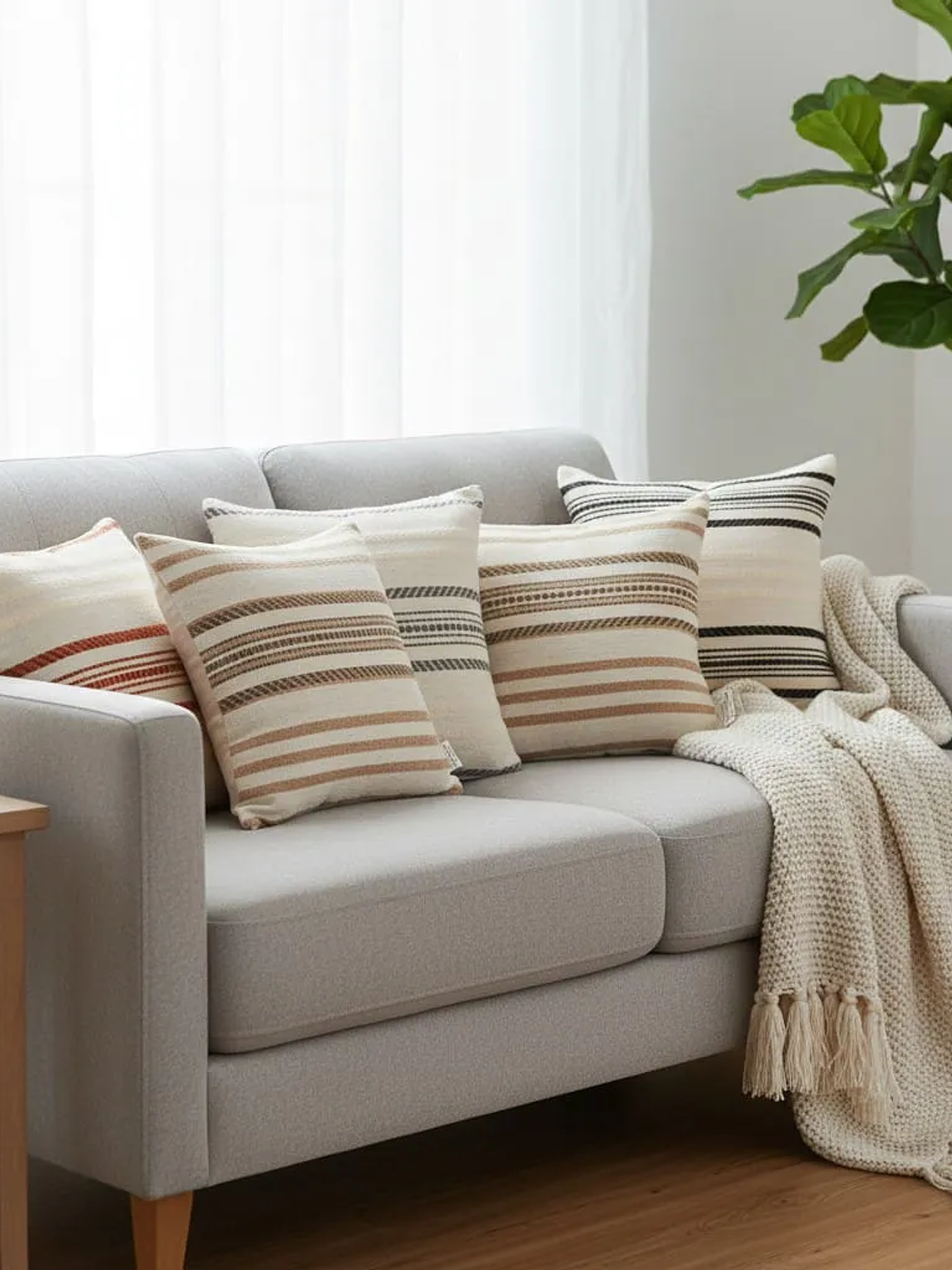 Fundas De Cojín Homey Decoracion para el Hogar 45x45cm 1 Unidad 1