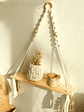 Colgador Decorativo De Macrame 39x35cm - Miniatura 2