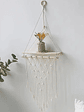 Colgador Decorativo De Macrame 92x35cm - Miniatura 1