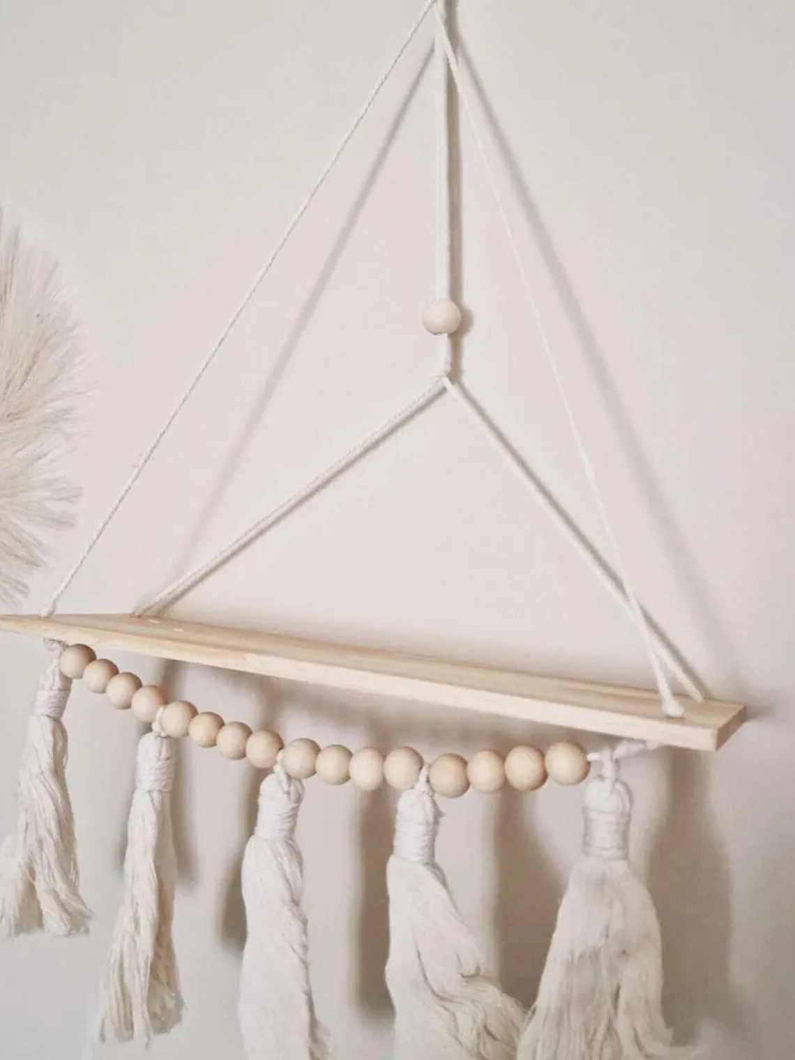 Colgador Decorativo De Macrame 73x35cm 2