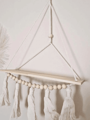 Colgador Decorativo De Macrame 73x35cm