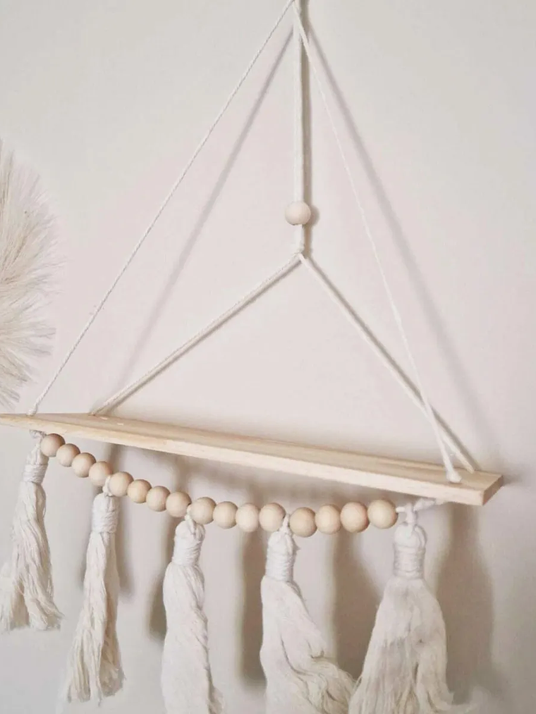 Colgador Decorativo De Macrame 73x35cm 2