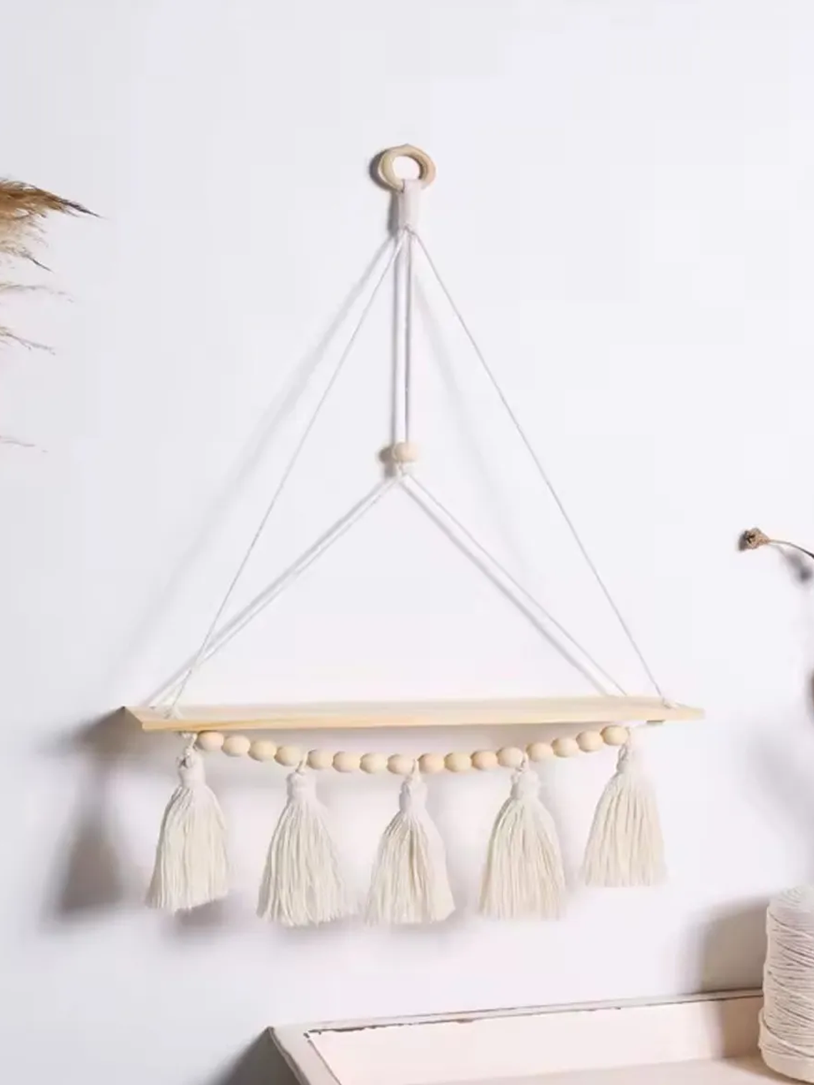 Colgador Decorativo De Macrame 73x35cm 1