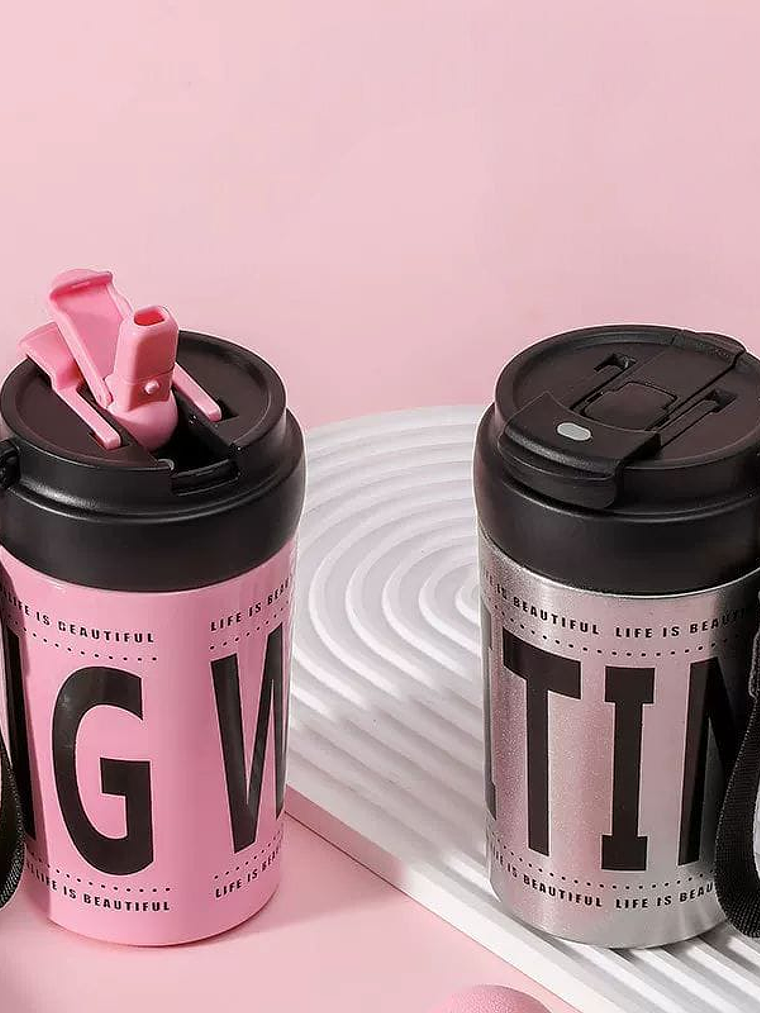 Vaso Termico Con Filtro y Doble Boquilla 400ml 1