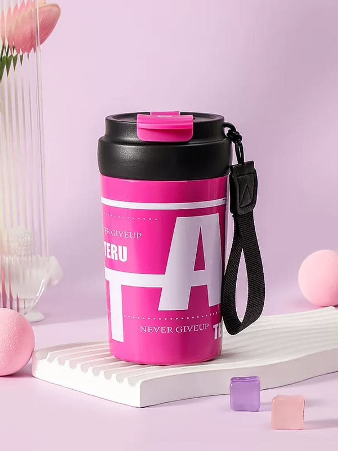 Vaso Termico Con Filtro y Doble Boquilla 400ml 7