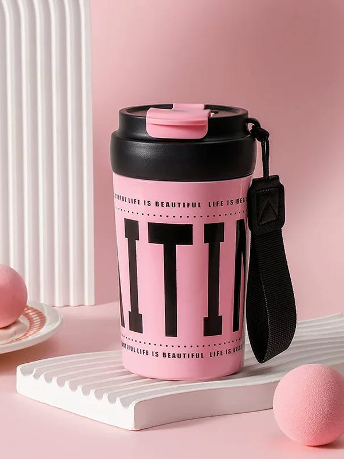 Vaso Termico Con Filtro y Doble Boquilla 400ml 10