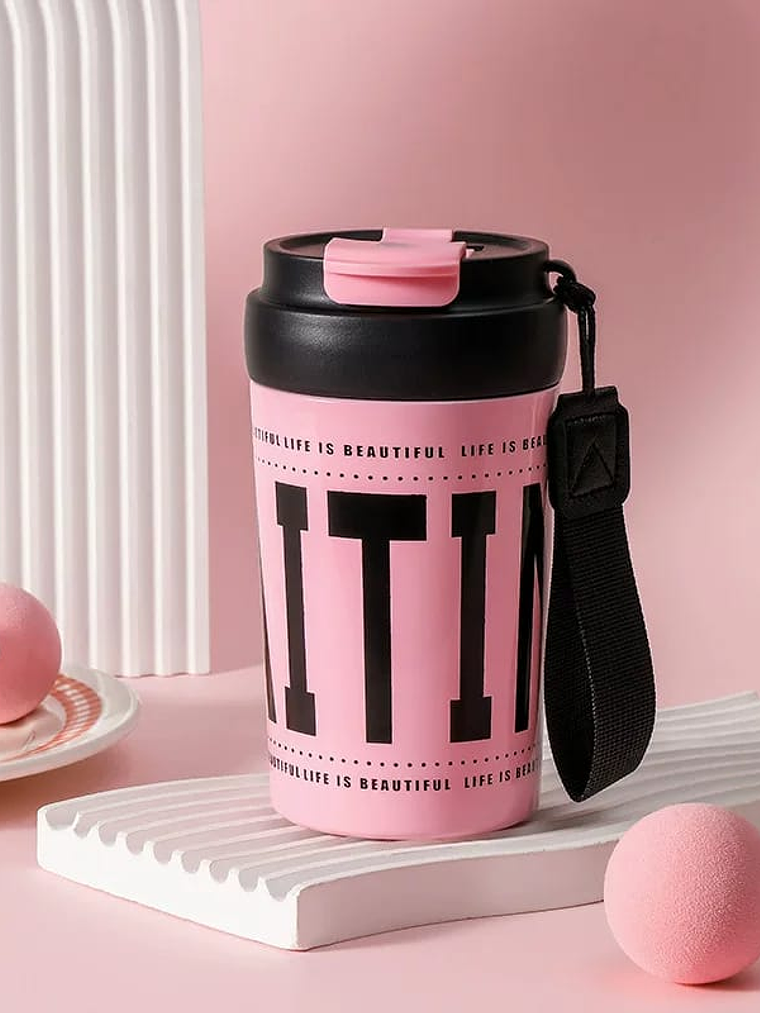 Vaso Termico Con Filtro y Doble Boquilla 400ml 10