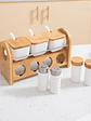 Organizador de Especias en Bambu y Ceramica  - Miniatura 2