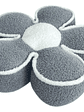 Cojin De Flor, Colores gris - Miniatura 4