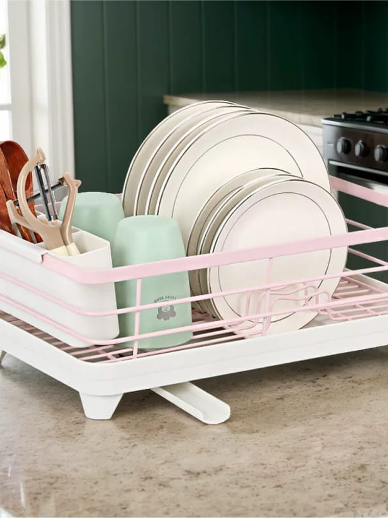 Escurridor De Loza Resistente En Hierro Forjado 39x23x13.8cm 8