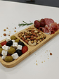 Tabla Bambu De Aperitivo De 3 Divisiones 25x9.5cm - Miniatura 1