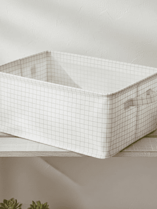 Caja Organizadora De Ropa Para Closet Desarmable 47x28x20cm