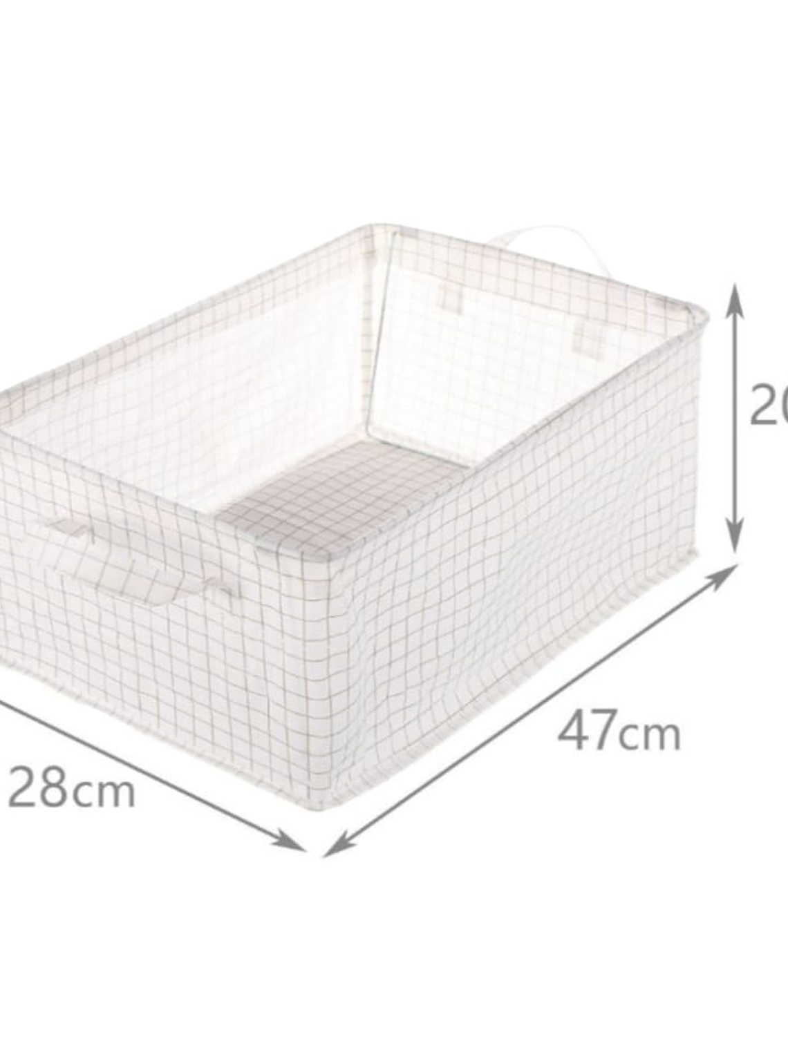 Caja Organizadora De Ropa Para Closet Desarmable 47x28x20cm 2