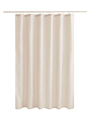 Cortina de Plastico Para Baño Con Aros 180x180cm