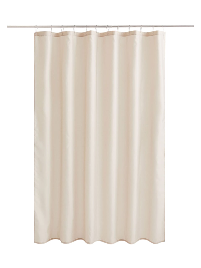 Cortina de Plastico Para Baño Con Aros 180x180cm 1