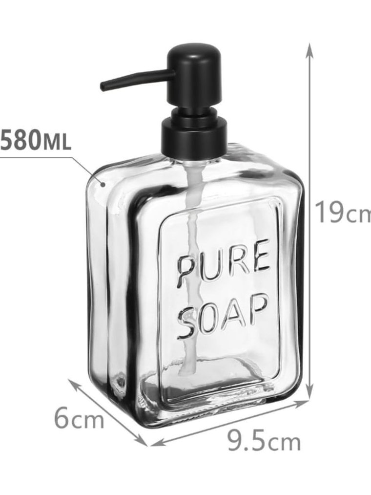 Dispensador De Jabon Premium 580ml 2