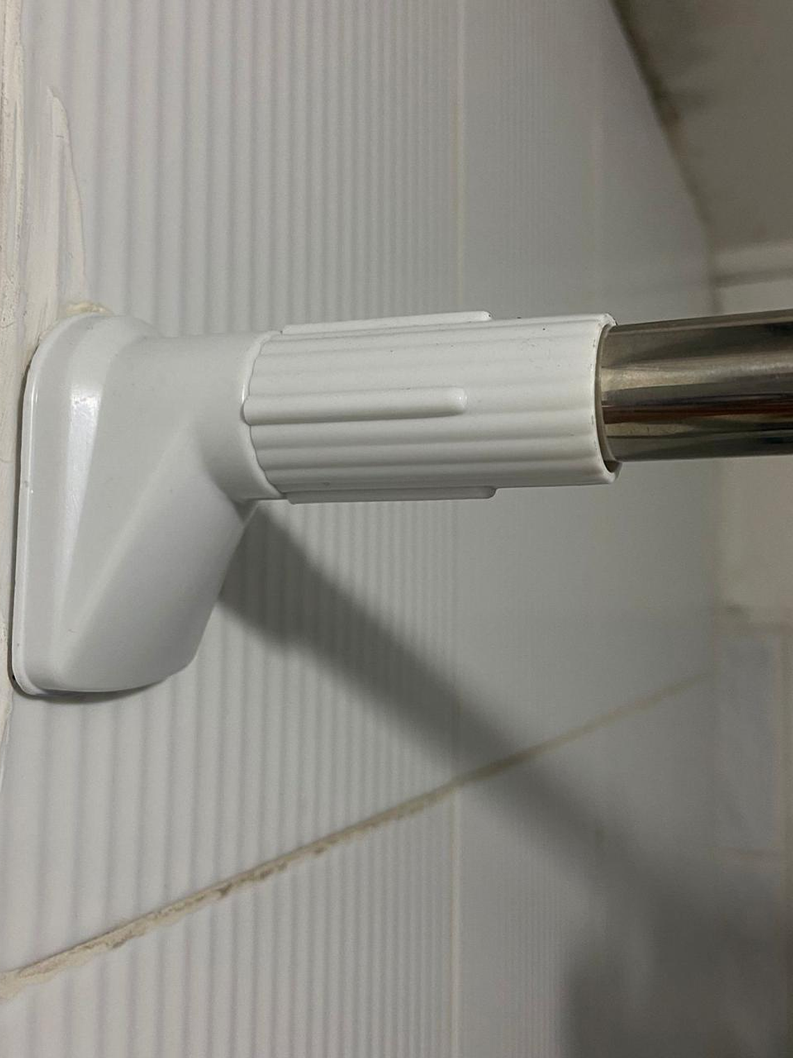 Barra Cortina De Baño Extensible 85-150cm Acero Inoxidable 4