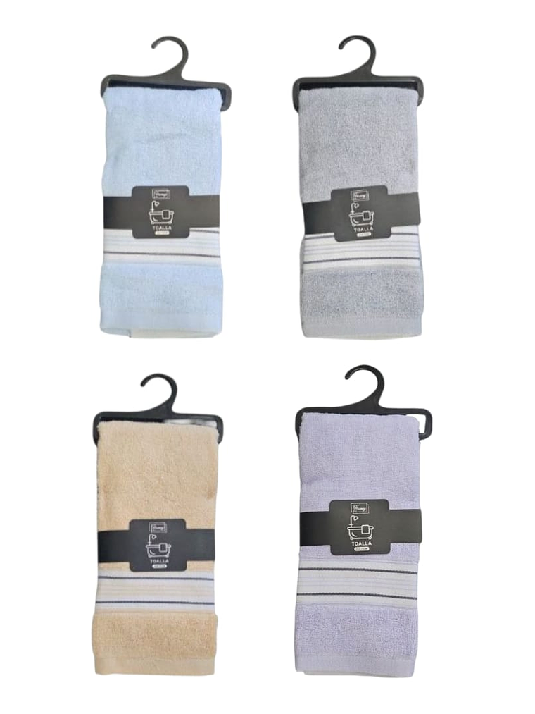 Toallas De Algodon 34x73cm Adsorbentes Colores Variados 2