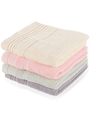 Toallas De Algodon 35x75cm Adsorbentes Colores Variados