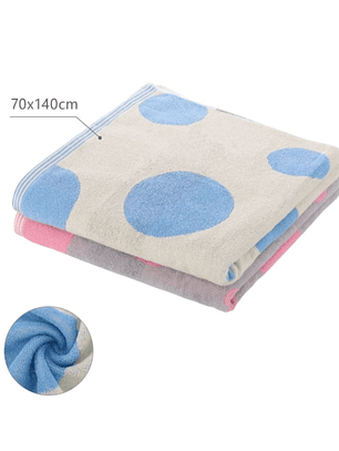 Toalla Rectangular 70x140cm Super Adsorbente Colores Variado