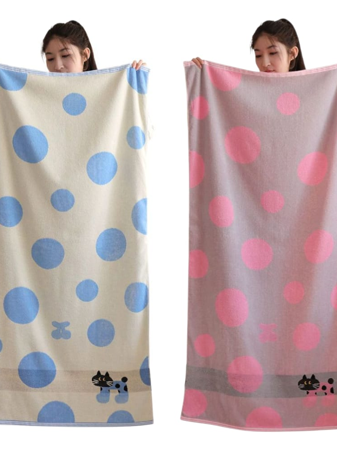 Toalla Rectangular 70x140cm Super Adsorbente Colores Variado 1