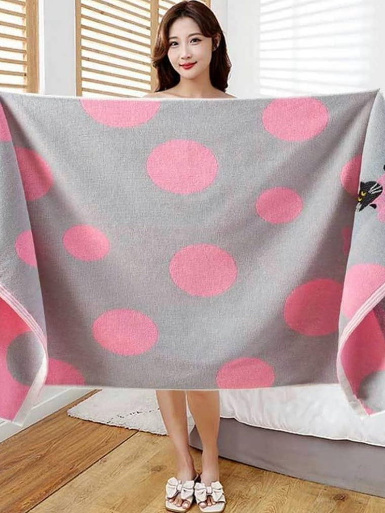 Toalla Rectangular 70x140cm Super Adsorbente Colores Variado 3