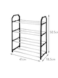 Zapatero 4 Pisos Organizador 41x18.5x50.5cm Colores Variados - Miniatura 3