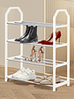 Zapatero 4 Pisos Organizador 41x18.5x50.5cm Colores Variados - Miniatura 2