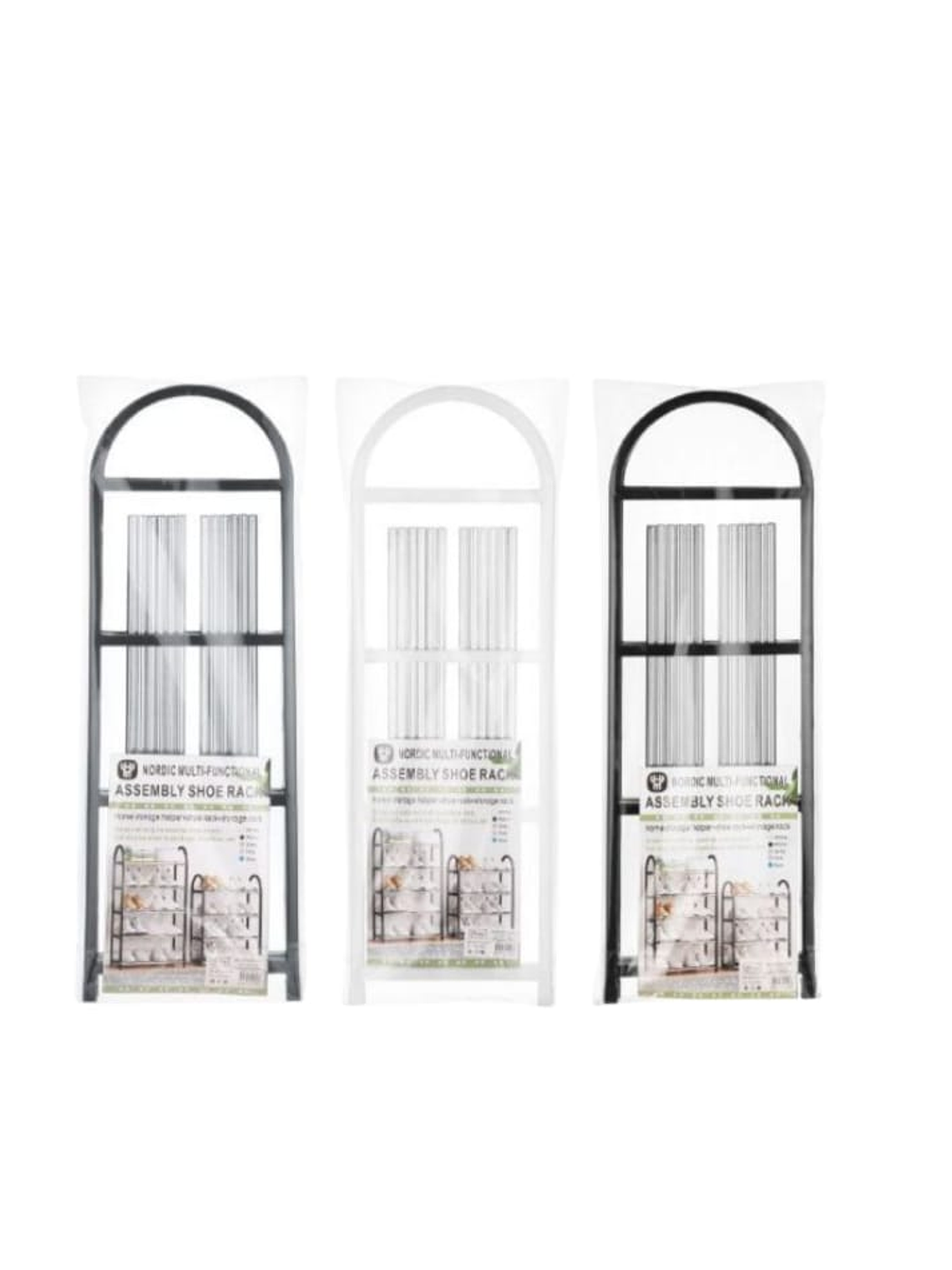 Zapatero De 4 Pisos 41x19x57cm Organizador Colores Variados 3