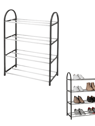 Zapatero De 4 Pisos 41x19x57cm Organizador Colores Variados