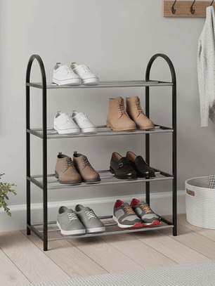 Zapatero De 4 Pisos 41x19x57cm Organizador Colores Variados