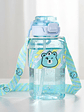 Botella De Agua Infantil Osito Con Bombilla, 650ml - Miniatura 2