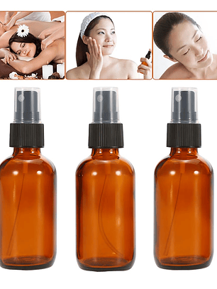 Atomizador De Vidrio, Pack De 2 Unidades, 60ml